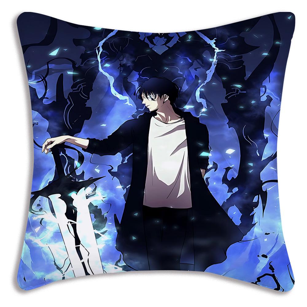 Cartoon Cool Solo For Levelings Pillow Covers Cartoon Sofa Decorative Home Double-sided Printing Short Plush Cute Cushion Cover