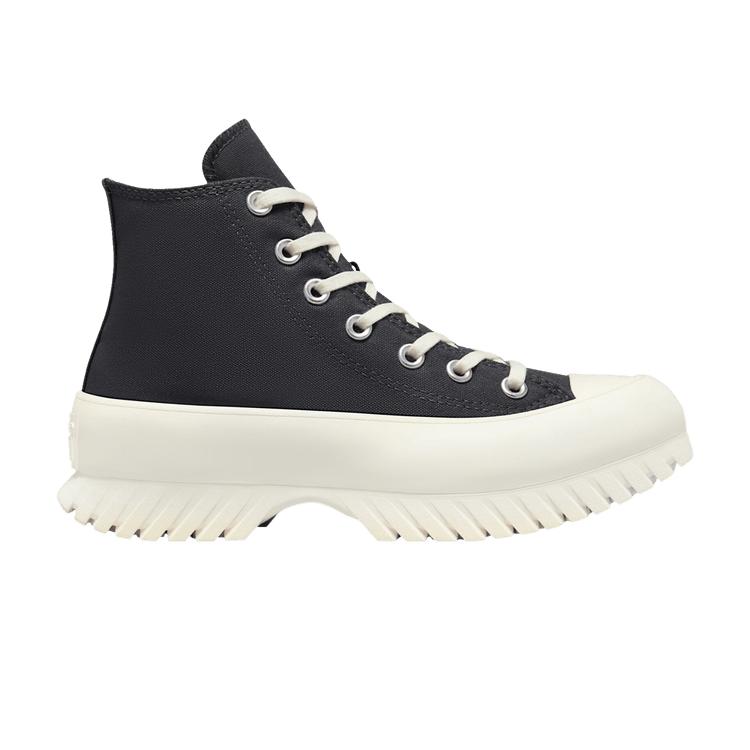 Converse Chuck Taylor All Star Lugged 2.0 High Dark Smoke Grey Egret Unisex Sneakers Black A01368C