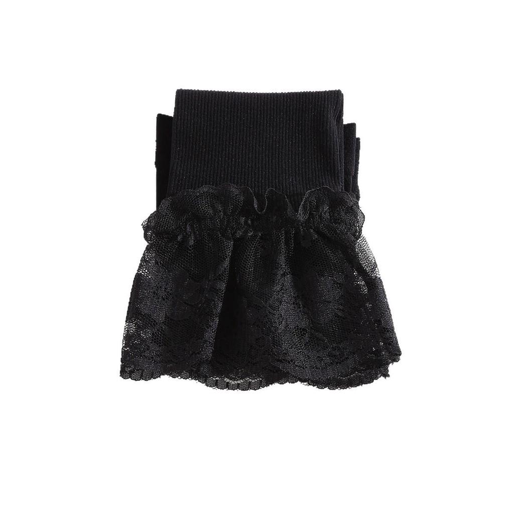 Women's Summer Sun Protection Lace-Edged Arm Sleeves for Cycling