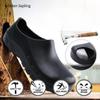 Fashion Golden Sapling Work Safety Shoes Men Waterproof EVA Footwear Fashion Men's Boots Casual Slip On Shoe Steel Toe Leisure Male Boot