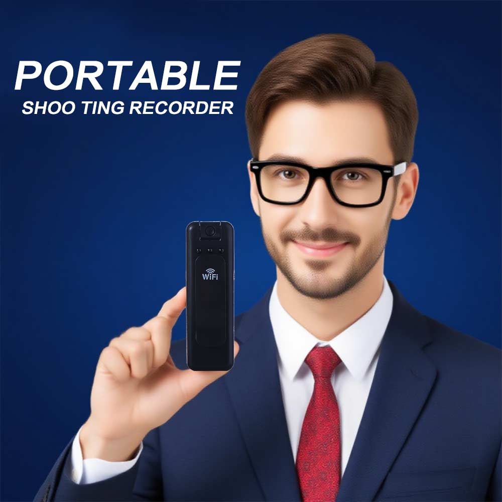 Chest Fixed HD Mini Camera Night Vision Portable Motion Camera  Remote Monitoring