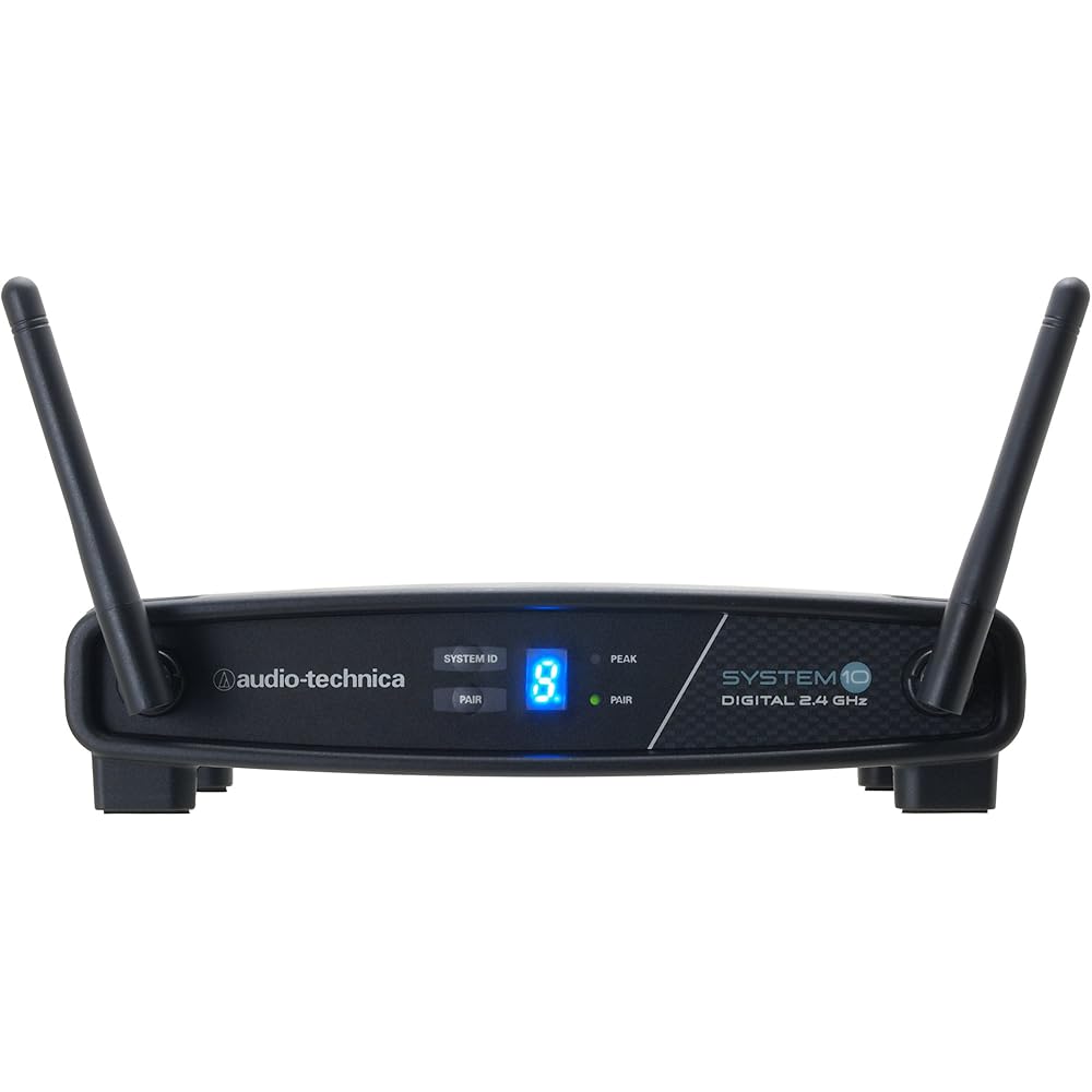 Audio-Technica 2,4GHz digitální bezdrátový systém Sluchátka ATW-1101/H Headset s mikrofonem SYSTÉM...