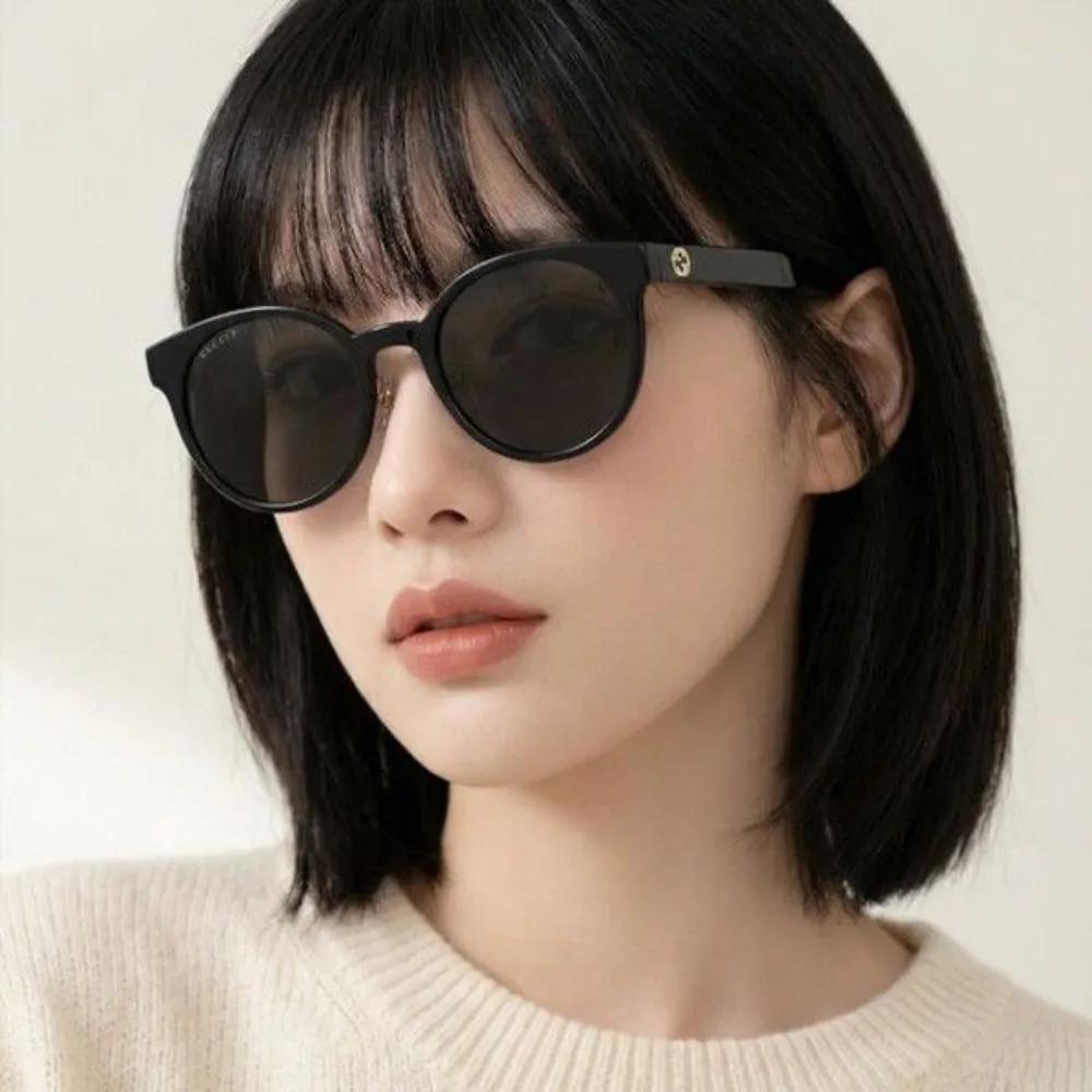 

[Gucci] Polarized Sunglasses GG1339SK 002 Round Horn-rimmed