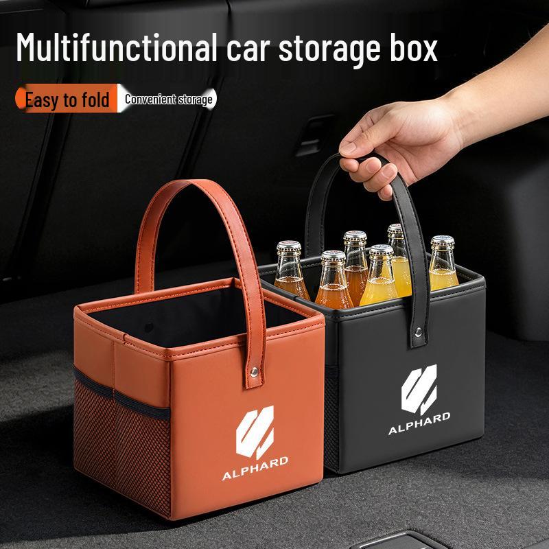 Toyota Alphard Foldable Car Seat Back Storage Box