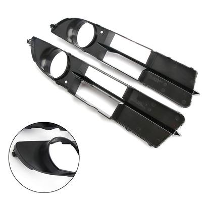 Front Bumper Mist Light Frame ABS Accessories Black Car Parts 51117049244 Convenient E60 E61 Fog Light 2004-2007