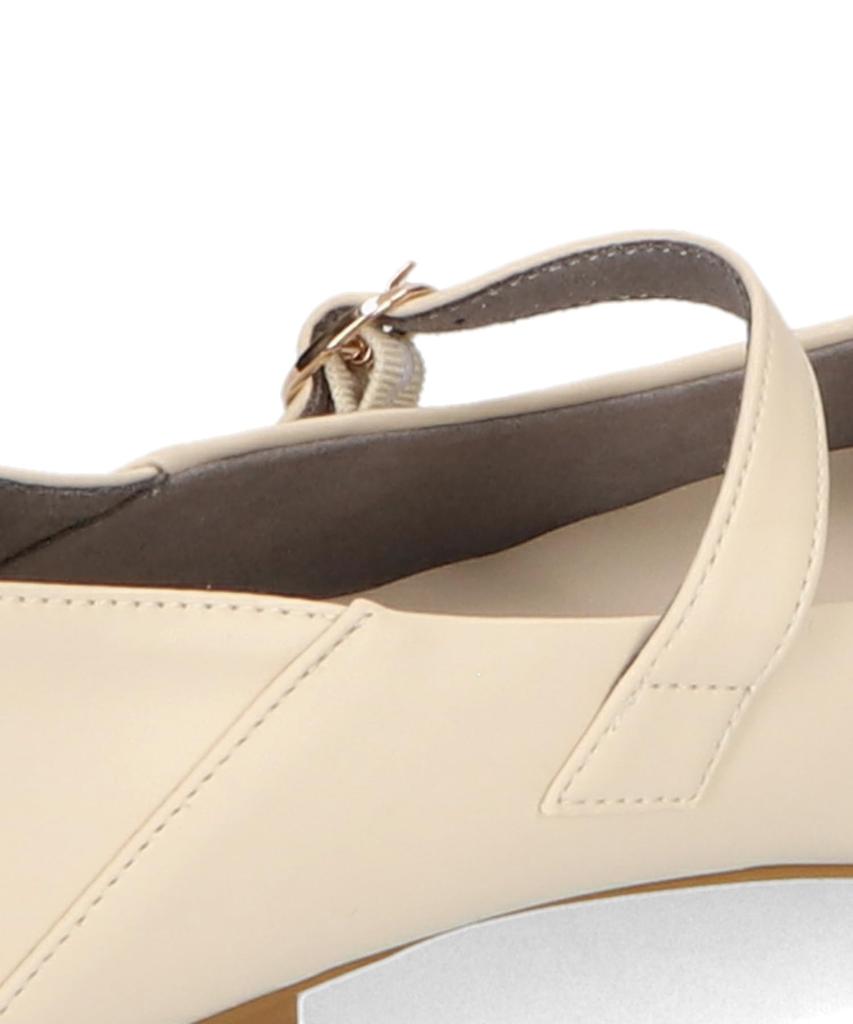 Comfortable Mary Jane large and small easy to walk 42114 BEIGE cm [Oriental Traffic] pumps, pumps, babouches, sizes, in, women's 22.0