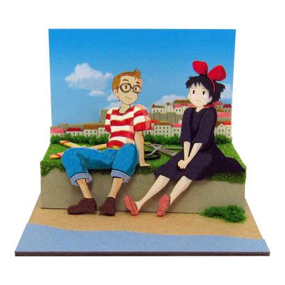 Sankei Studio Ghibli Mini Delivery Service Tombo and Kiki Paper Craft Kiki's Non-Scale MP07-85
