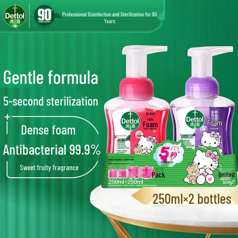 Dettol Hello Kitty Foaming Antibacterial Hand Wash