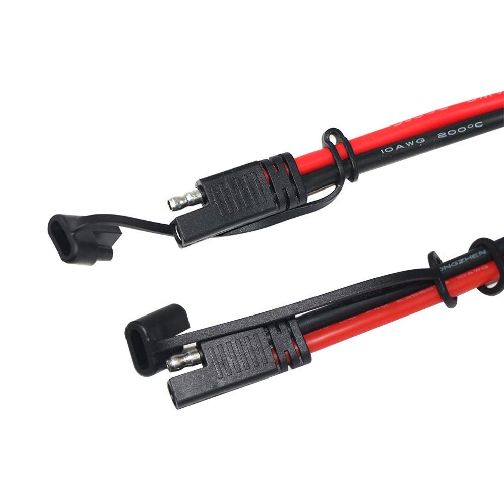 SPARKING 10AWG SAE Extension Cable - SAE Extension Cord DC Power Automotive Extension Cable