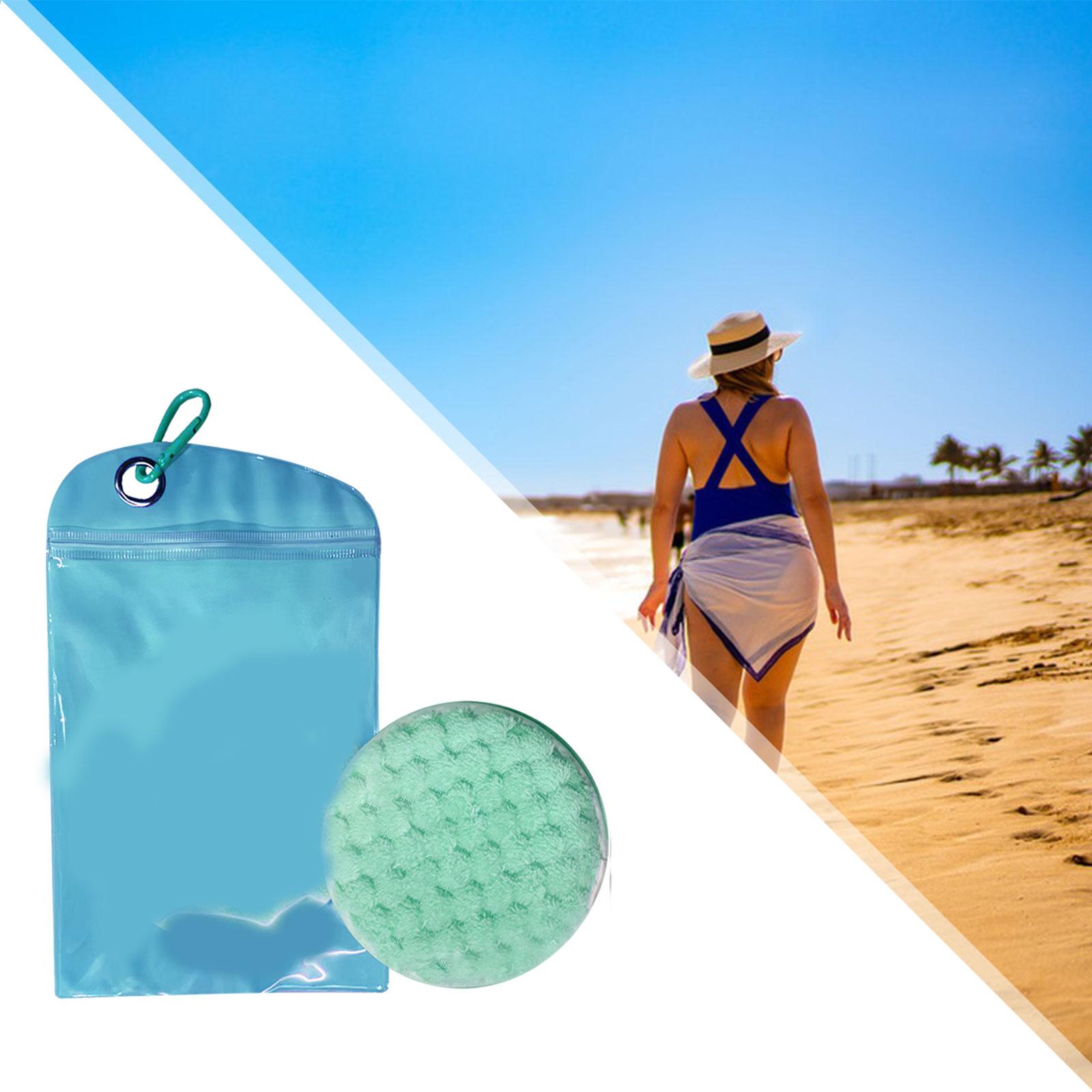

Sand Remover Skin Friendly Practical Beach Accessories Sand Removal Bag for Summer Lakeside Water Sports Surf Gifts for Women синий
