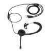 3.5mm Monaural Headset 3 Section Dual 3.5mm Plug PC Business Headset Supports Call And Speaker Volume Adjustment