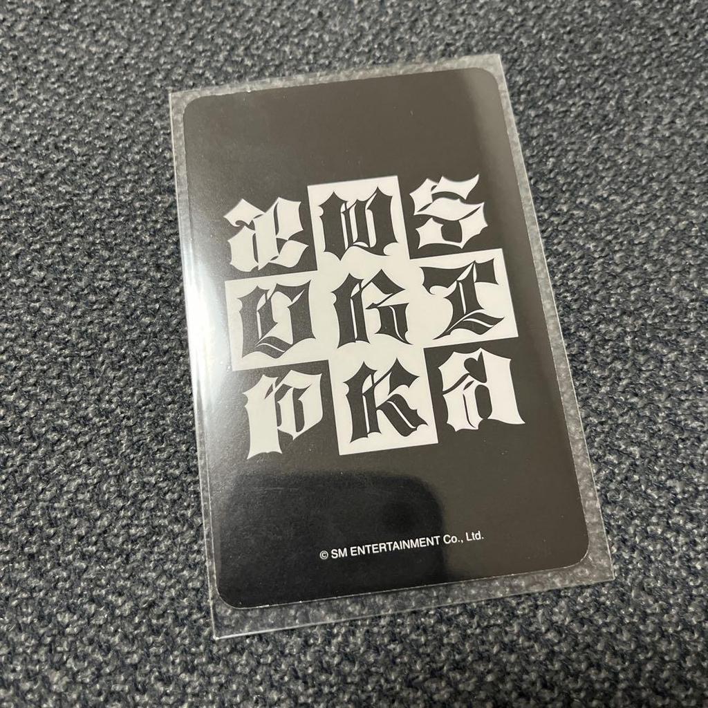 [USED] aespa dirtywork mokket autograph session bonus trading card winter