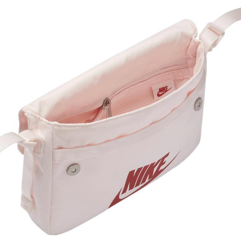 Nike Fabric Small Square Bag Shoulder Bag Crossbody Bag Regular Women's Light Pink Casual CW9300-640 Casual CW9300-640