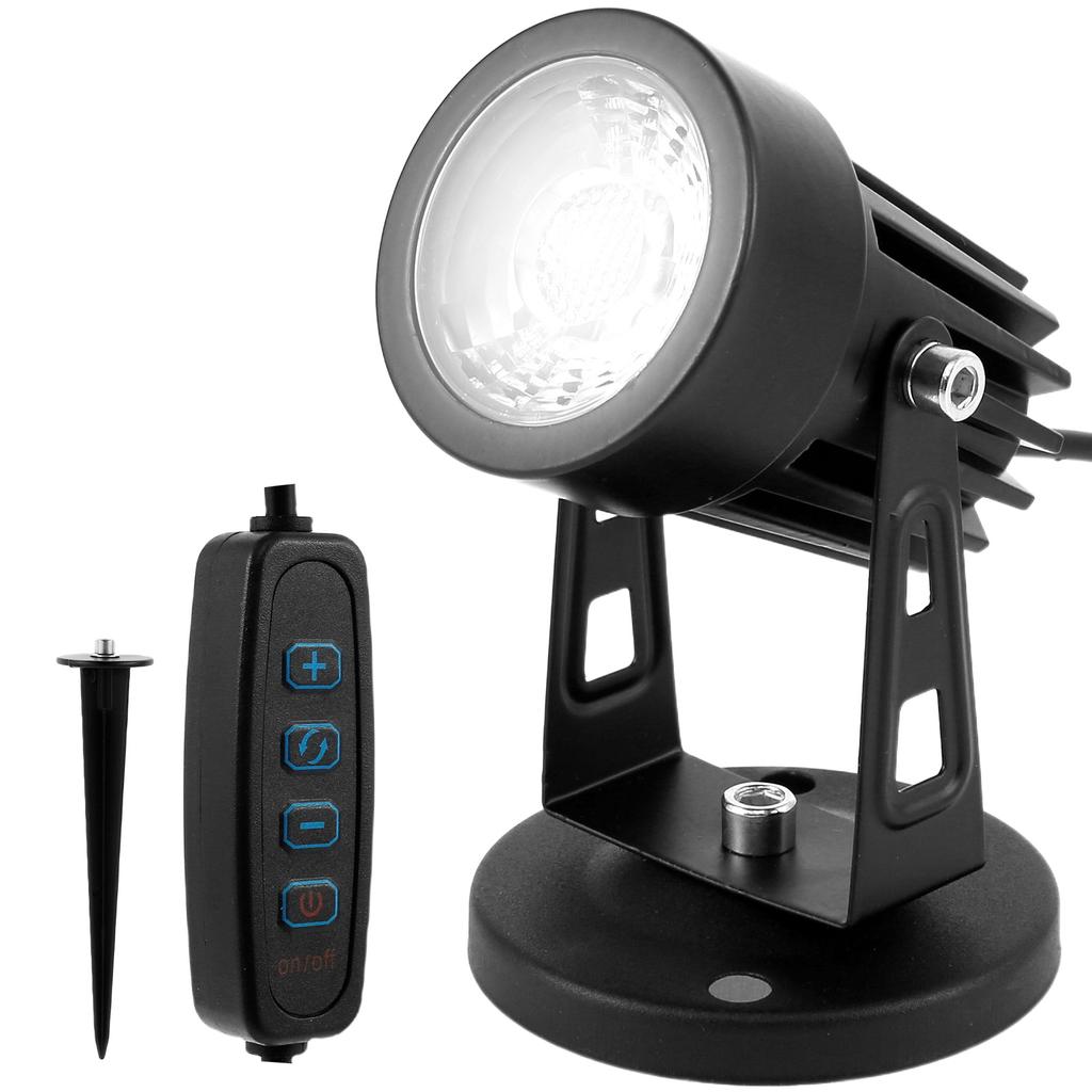 LED Uplight Lawn Lamp Indoor and Outdoor Plant Spotlight Plant Landscape Lighting 3w USB Power Saving 10 Brightness Levels