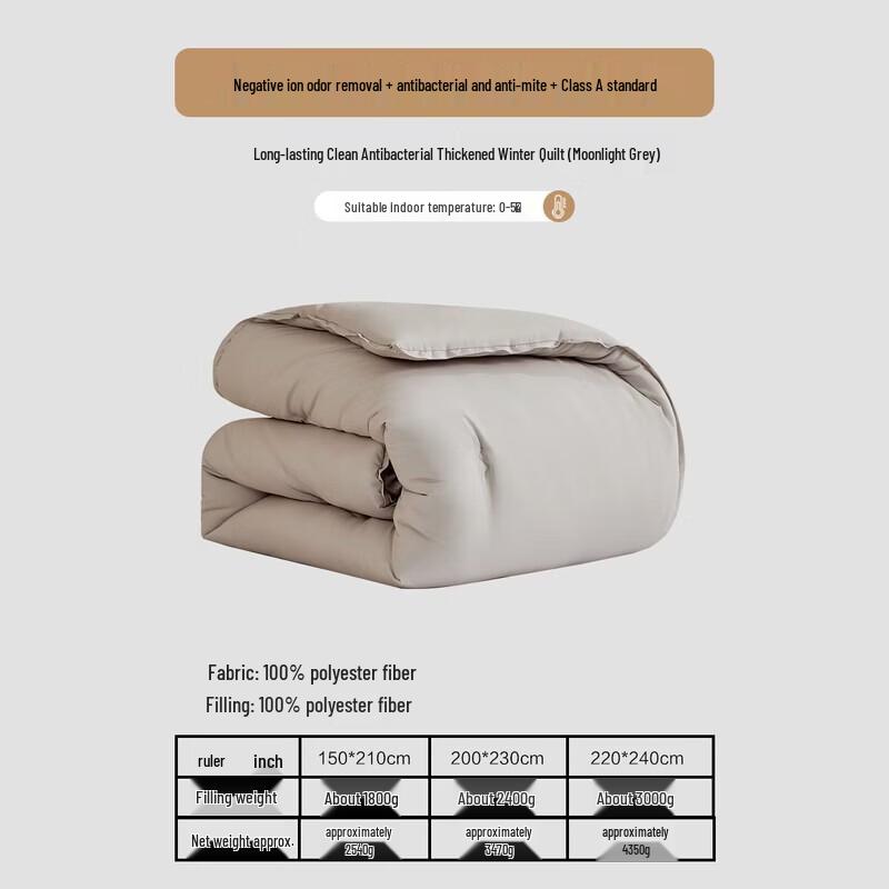 Mercury Home Textiles Thickened Deep Sleep A-Grade Anti-Mite Quilt