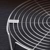 Shelf Coil 304 Stainless Steel Steaming Rack V-shaped Spiral Pattern Steamer No Rust High Foot Steaming Tray Bun