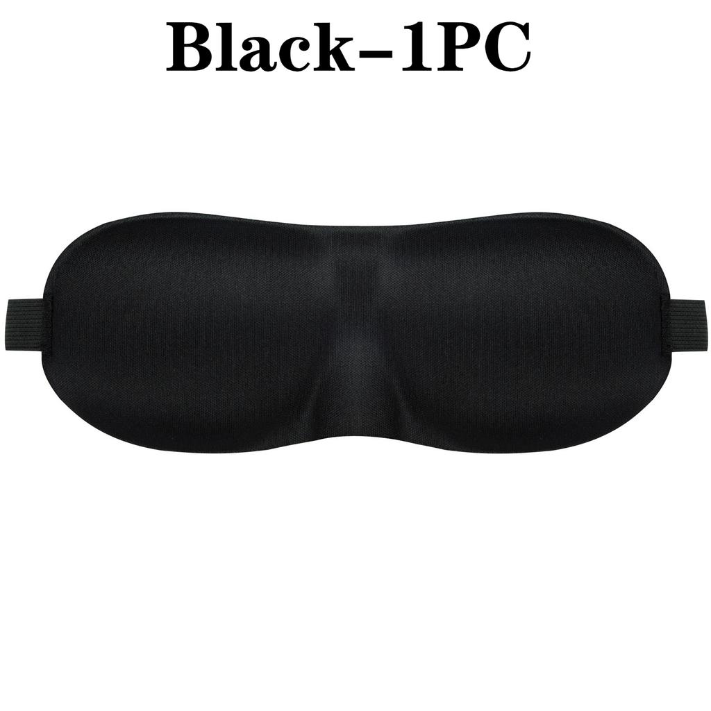 3D Sleep Mask Eyepatch Natural Block Out Light Eyeshade Cover Shade Eye Patch Women Men Soft Portable Blindfold Travel Eye Mask