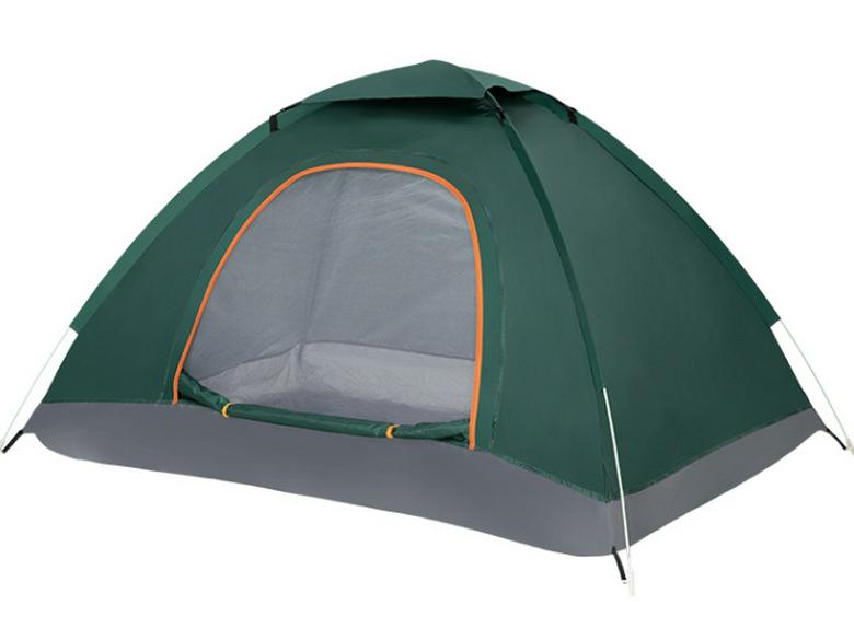 Пляжная палатка для улицы: Быстрораскрывающаяся, полностью автоматическая туристическая палатка на 3-4 человека