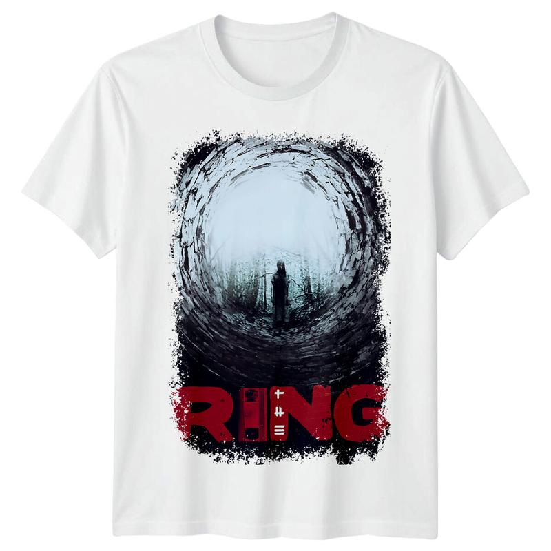 

Ring (1998) Movie Poster Inspired Unisex T-Shirt Retro 80s Tee XXXL