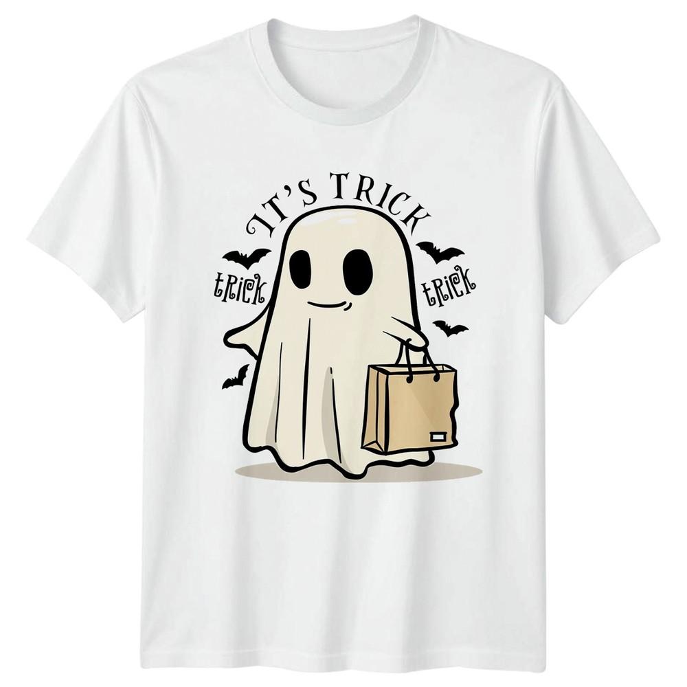 Its Trick Trick Trick TShirt Shopping Halloween Gift For Him And Her S
