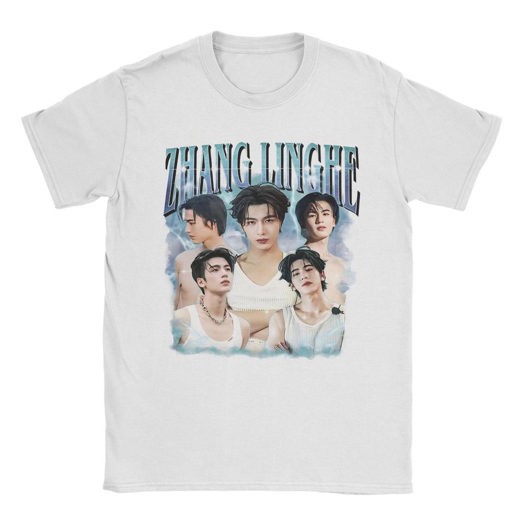 Unisex Unisexs Tshirts Zhang Linghe Cdrama Actor Vintage 100 Cotton Tee Shirt Short Sleeve T Shirts O Neck Clothing Gift Idea