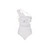 Nike X Jacquemus Co-Branded SS24 Solid Color Stretch Cut-Out Jumpsuit Women Jumpsuit White FJ3284-100