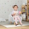 Children S Armchair Up To 3 Years Old With Cloud Shaped Armrests In Fabric 46x51x55cm Gray