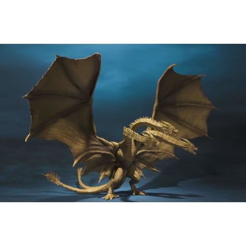 TAMASHII NATIONS S.H. MonsterArts Godzilla King Ghidorah (2019) Approximately 250mm ABS & PVC Painted Movable Figure