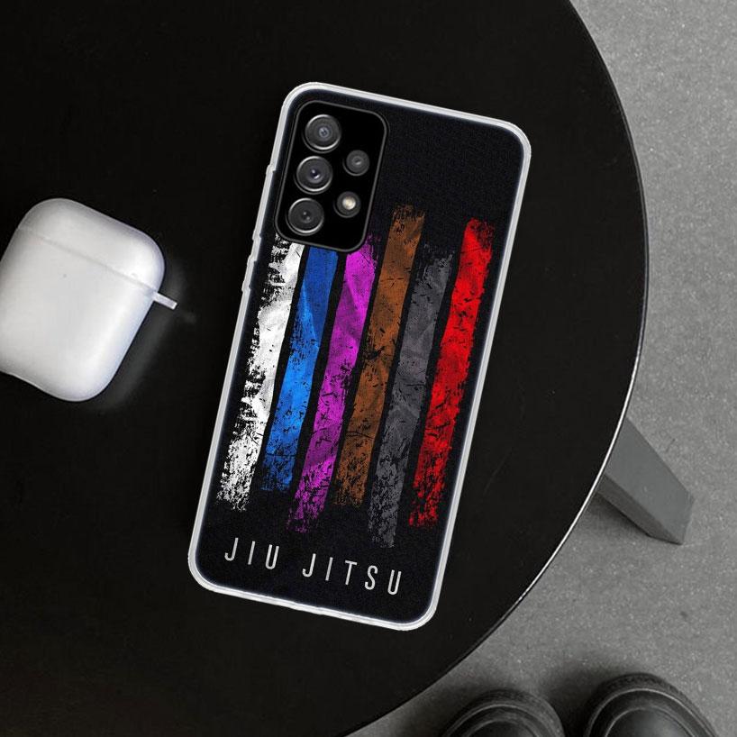 Judo Jiu Jitsu BJJ Brasilianische Handyhülle für Samsung Galaxy A12 A22 A32 A52 A72 A02S A51 A50S A31 A20S A10S Note 20 Ultra 1