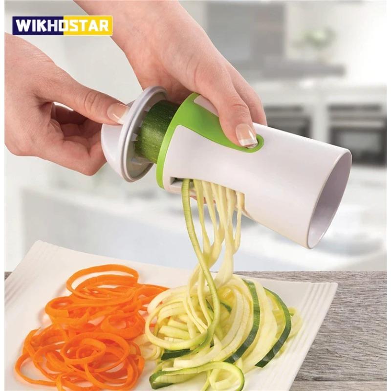 1 pieza Cortador en Espiral de Verduras de Alta Resistencia Rebanador de Verduras Cortador en Espiral de Verduras Fabricante de Pasta de Calabacín Fideos Espagueti