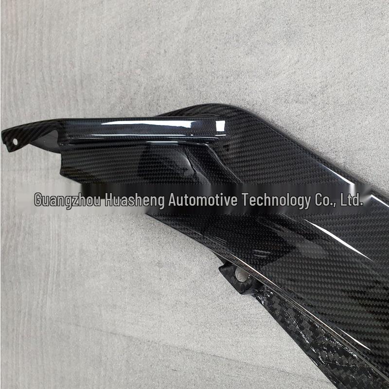 BMW G80/G82 M3/M4 Carbon Fiber V-Style Front Lip, Three-Piece Design