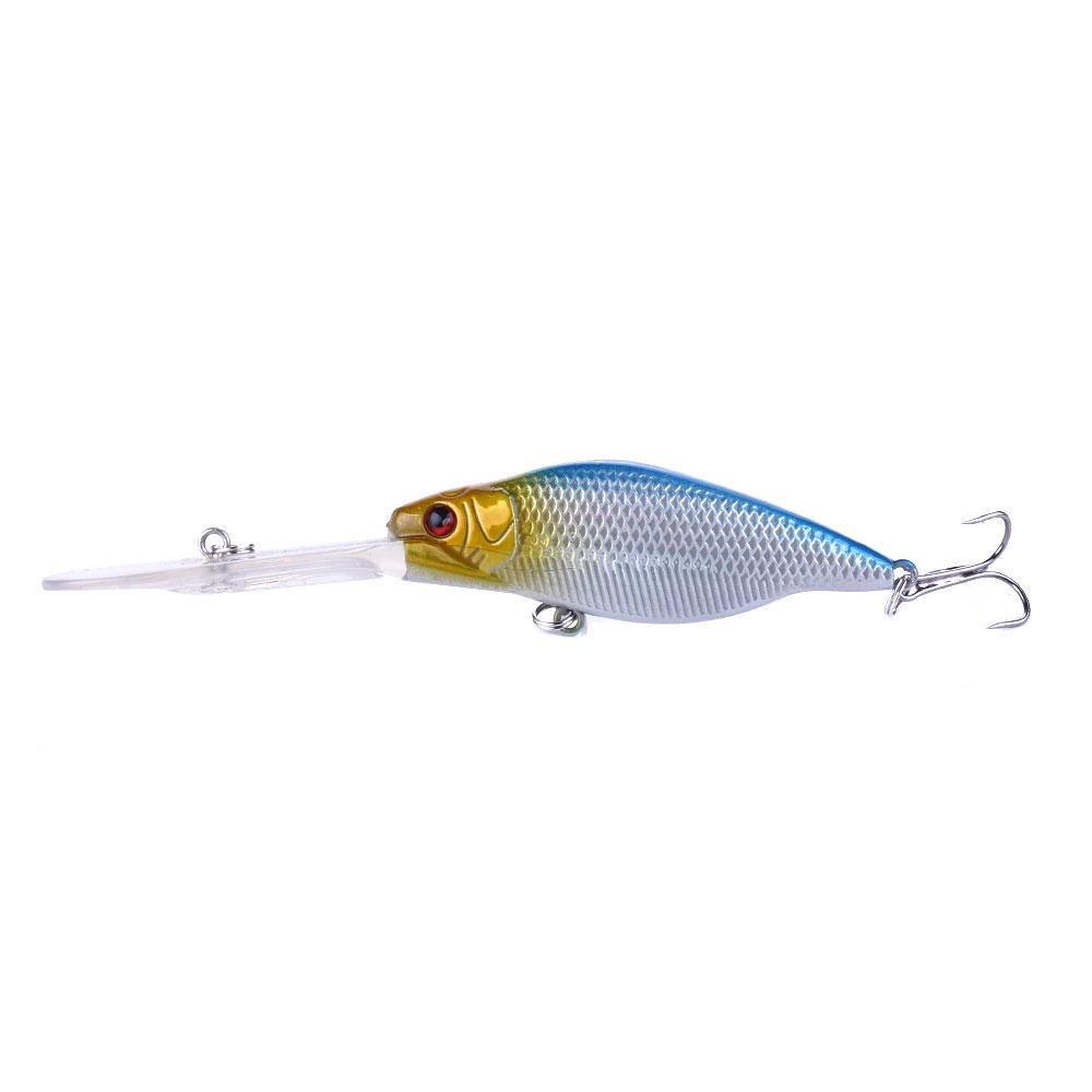 1 ΤΕΜ Long Lip Minnow Fishing Lure 11cm 9,8g Hengjia Deep Water Crankbaits