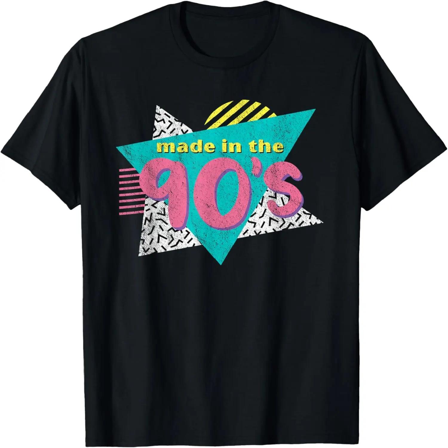 Made In The 90 s Retro Vintage 1990 s Birthday Gift T-Shirt S