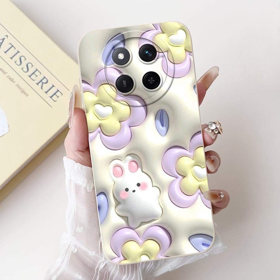 For Honor X9C Case Honor X60 Pro Cute Rabbit Panda Cartoon Cover Soft TPU Phone Case For Honor X60 Pro HonorX60 HonorX9C 5G Bags