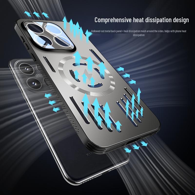 Xiaomi17 Pro Max Aluminum Lens Protective Case - Full Coverage, Anti-Fall Design