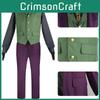 Batman The Dark Knight Joker Heath Ledger Cosplay Costumes For Outfits Halloween