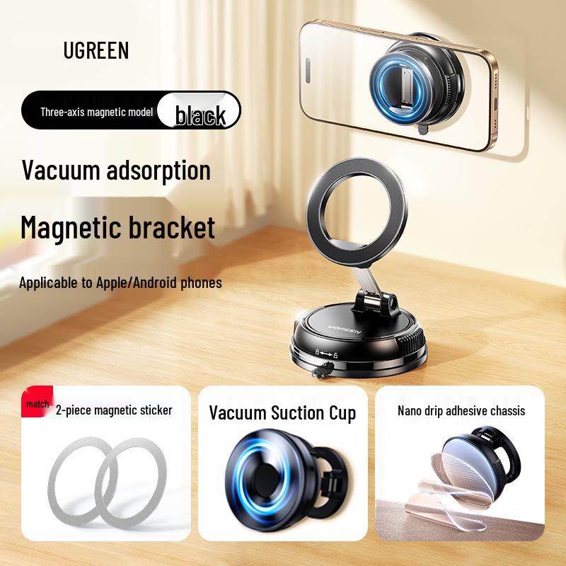 UGREEN Magnetic Selfie Phone Holder with Suction Cup for Apple MagSafe Devices