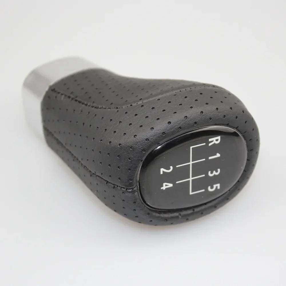 5 / 6 Speed Car Gear Shift Knob Head Leather Stick Shifter Lever HandBall For BMW M SPORT For BMW 1' 3' E81 E82 E90 E91 E92