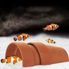 Breathable Fish Shrimp House Ceramics Crab Safe House Fish Spawning Cave  Aquarium Decor
