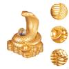 Statua Anno del Serpente Pezzo d'Arte da Collezione Feng Shui per Esposizione da Ufficio