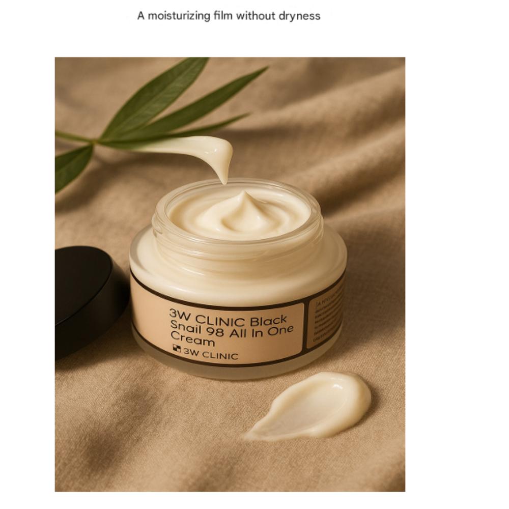 3W CLINIC Black Snail 98 All-in-One Cream (100g)