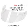Visor for MT-V-16 ATOM SV Helmet Lens for MT Disposter Helmet Library Visor LensSpeed Sensors 6