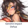 Genshin Impact Dehya Cosplay Anime Spiel Kissen Fall Dakimakura Umarmt Körper Kissenbezug Otaku Kissen Kissen Abdeckung