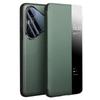 Qiali Genuine Leather Magnetic Flip Case with Smart Sleep for Huawei Pura90 Pro Max