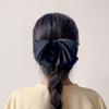 Silk Double-wing Cubic Hairpin (black)