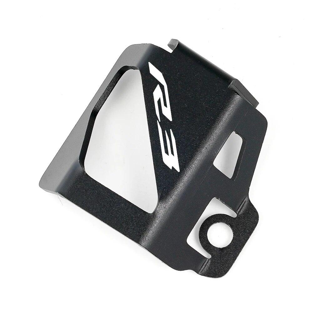 For Yamaha R3 YZF R3 YZFR3 2015 - Motorcycle Accessories Rear Brake Fluid Reservoir Guard Cover Protector