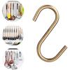 TOPIND 20 Pack 2.4in S Hooks, Steel S Hanging Hooks Heavy Duty Hooks Hanger for Kitchen Work Shop Bathroom Garden, Pan Pot Rack Hooks, Closet Hooks,