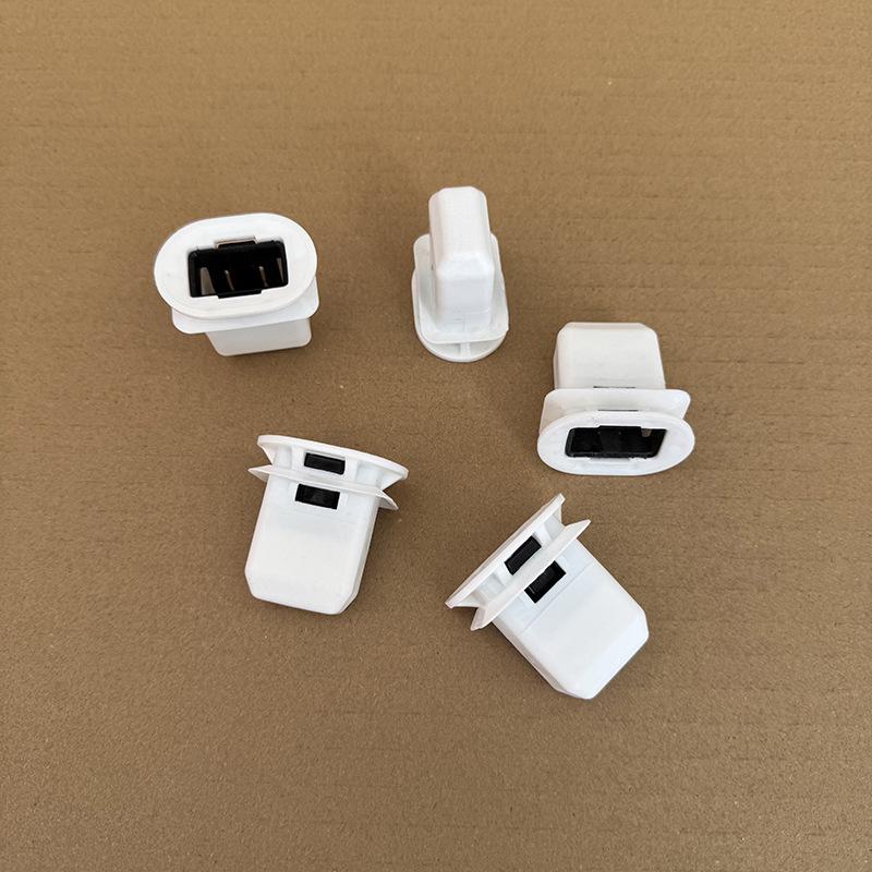 Rear Seat Clips for A4L/A5/A6L/A7/Q7 - White Nylon