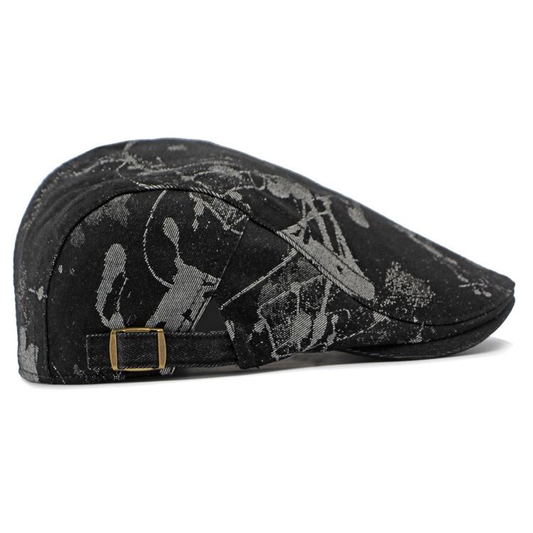 Men's Beret Cotton Cap Women