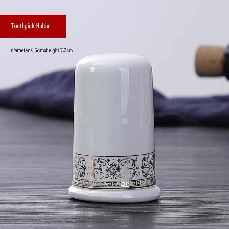 Elegant Chinese Golden Edge Ceramic Dinnerware Set